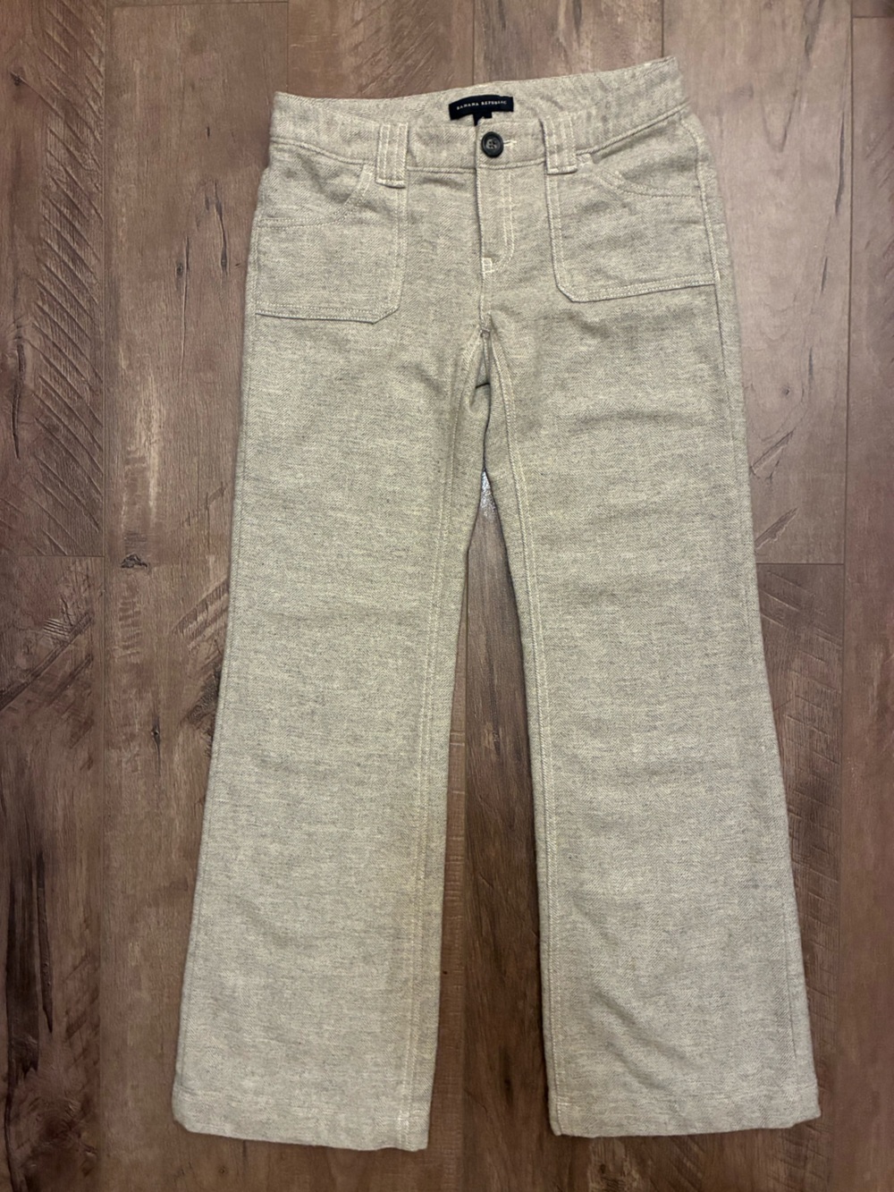 Banana Republic Women’s Straight-Leg Trousers in Sandstone